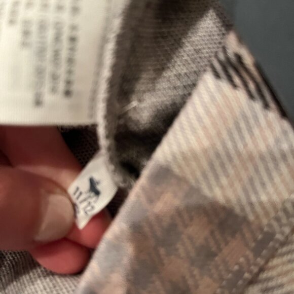 abercrombie kids pleated skirt - gray pink and white - size 11/12 NWT - Picture 9 of 12